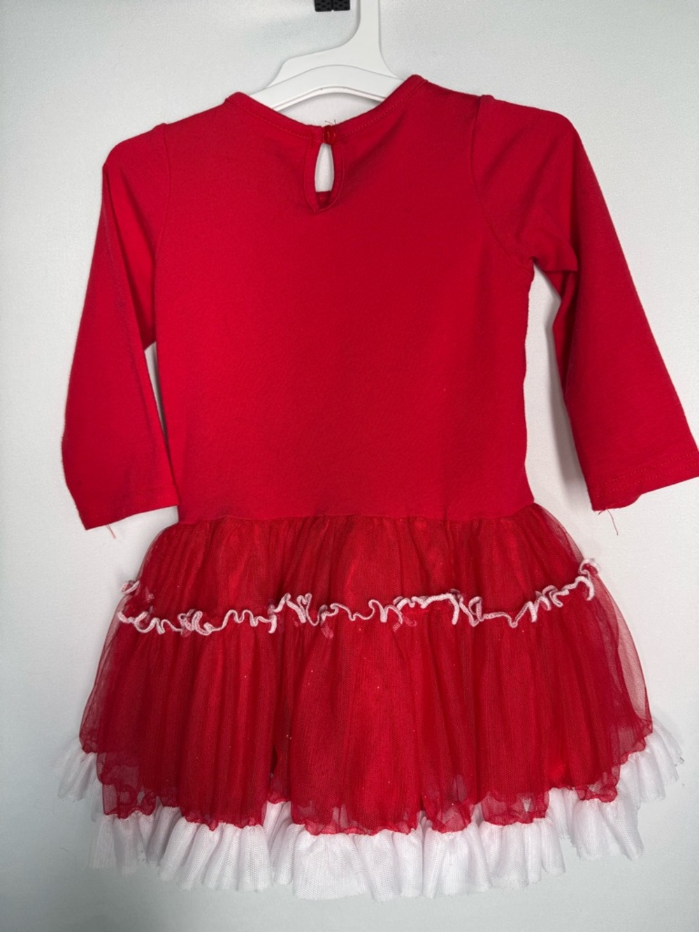 💜3/$15 Counting Daisies Toddler Girls Christmas Tulle Dress "Merry & Bright” 2T - Picture 6 of 8